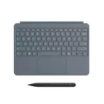 „Microsoft Surface Pro 12“ klaviatūra su plonu rašikliu, vandenyno mėlyna – vandenyno mėlyna