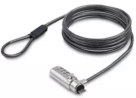 Startechcom „StarTech NANO SLOT“ kabelio užraktas 1,5 m / kompiuterio stalo apsauga nuo vagystės