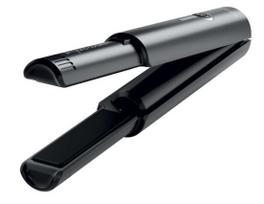 Gamma + X-Hybrid HS-NA517 Cordless Hair Straightener Ceramic Tourmaline, Nylon Black, 25W