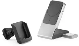 Įkroviklis Alogic Alogic Matrix+ Wireless 3-in-1 Įkrovimo stotelė MagSafe + Vent Mount