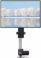 Motorizuotas TV pakėlimo mechanizmas 70 cm, reguliuojamas aukštis, 60 kg, televizoriaus keltuvas