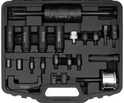 Purkštukų ištraukimo rinkinys Bosch Delphi Denso Siemens, 22 dalys, įrankis
