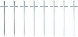 Camp Active Palapinės kuolai 18 cm, 8 vnt, metaliniai