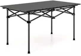 Promotions Stovyklavimo stalas, aliuminis, 96,5x55,9x50,8 cm, juodas