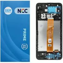 Zila NCC LCD ekranas, skirtas SAMSUNG A12 A125F/U/W/M OEM su rėmeliu