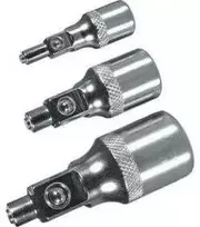 Adapterių rinkinys Condor Werkzeug C20703; 1/4''; 3/8''; 1/2''; 3 vnt.