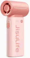 Jisulife rankinis ventiliatorius Life9 5000mAh Portable Mini Blower USB Fan – rožinės spalvos