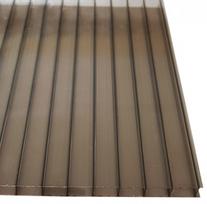 Polikarbonatas 2100x6000 10mm pilkas SMART
