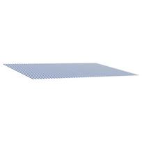Markizės pakaitinis audinys Mėlyna ir balta 500 × 350 cm