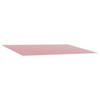 Markizės pakaitinis audinys Raudona ir balta 350 x 250 cm