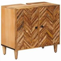 Praustuvo spintelė Ruda 62 x 33 x 58 cm Kietas mango medis