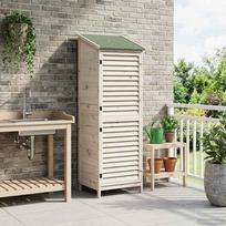 Sodo Sandėlys Balta 59 x 56 x 176 cm Kietasis pušinis medis