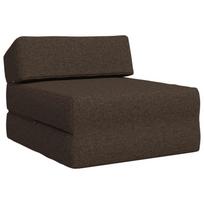 Sulankstomas Sofos Lova Taupe 60 x 70 x 41 cm Audinys