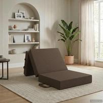Sulankstomas Sofos Lova 75 x 63 x 45 cm Taupe