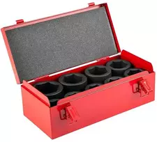 NEO smūginių galvučių rinkinys, 1', 9 vnt. (27–50 mm), CrMo
