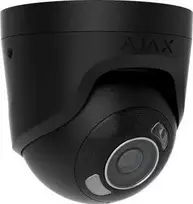 Ajax Systems Ajax Camera HL - kupolinė (metalinė) TurretCam (5 Mp/2.8 mm) (8EU) - juoda