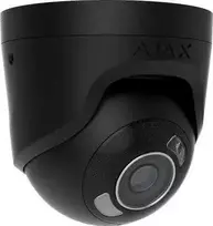 Ajax Systems Ajax Kamera HL - kupolinė (metalinė) TurretCam (5 Mp/4 mm) (8EU) - juoda