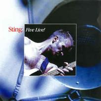 CD Sting - Five Live!