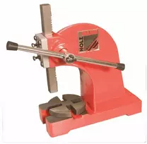 Rankinis dirbtuvių presas, 2000 kg spaudimo jėga, sunkiasvoris ketaus pagrindas, guolių presas, įvorių presas, dirbtuvių įranga