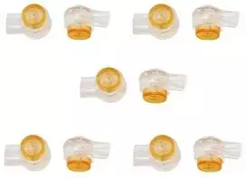 UY gelio greitoji jungtis 0.4–0.7 mm laidams – 10 vnt, – elektros jungtis