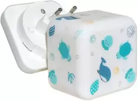 Cloud B Przenośna lampka nocna Cube B™ – świecąca kostka - Ocean