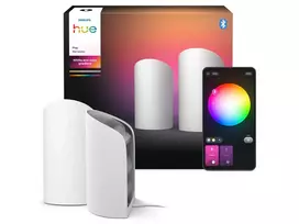 Šviestuvas Philips Hue Play Wall Washer, baltos spalvos, 2 vnt.