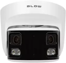 BLOW 8MP IP kamera BL-I8SS40TWM 4 mm baltas kupolinis panoraminis dvigubas objektyvas