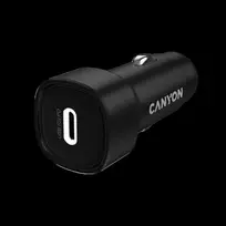 CANYON car charger OnDrive 30 PD 30W USB-C Juodas