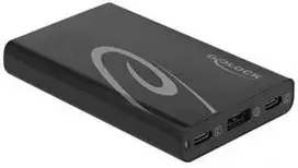 Įkroviklis Delock Įkroviklis 2 x USB Type-C PD 3.0 + 1 x USB Typ-A galingumas 60 W
