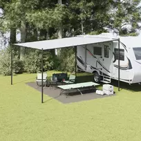 Palapinės kilimėlis Šviesiai pilka 500 × 300 cm Polietilenas