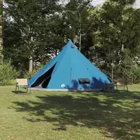 Tipi palapinė su stogu Mėlyna 560 x 560 x 300 cm tafta