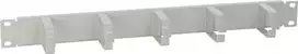 Pulsar RAOK-1P-G Horizontalus kabelių laikiklis 1U pilka