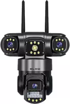 BLOW WiFi kamera su 3 objektyvais, 6MP, V380, juoda