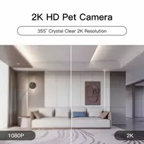 „Kamera IP Arenti“ apsaugos kamera P2T vidinė „WiFi“ 2K 3MP
