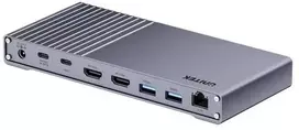 Unitek Potrójna doko stotelė USB4 40Gb/s,maitinimo šaltinis 120W