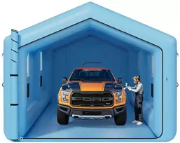 Vevor Pripučiamas dažymo paviljonas, 12 x 5 x 4 m