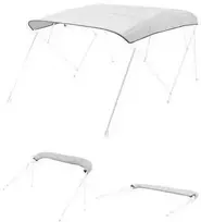 Vevor 4 lankų valties tentas 244 cm x (231-244 cm)