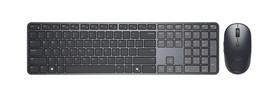 Dell | Pro 7 Slim KM726 | Keyboard and Mouse Set | Wireless | Mouse included | Batteries included | Lithuanian | Wireless connection | Black