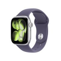 APPLE Apple Watch Series 11 GPS 42mm, Silver Aluminium Case with Purple Fog Sport Band - M/L