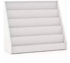 Promotions Vaikiška knygų lentyna, 91x38x76.5 cm, balta, su laikymo vieta