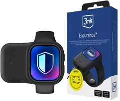 3mk „Endurance“ išorinė baterija, skirta „Apple Watch“ 49 mm, 2,5 W, 1200 mAh, USB-C - juodas