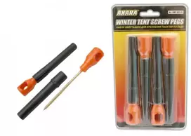Tvirtinimo Sraigtų Komplektas GWT-001 Žieminei Palapinei 110 mm, 4 vnt