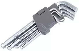 Carmotion Raktų šešiakampių šarnyrinių 1.5-10mm 9dalių rinkinys 180mm