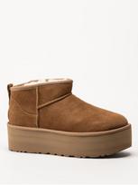 UGG Moteriški žieminiai aulinukai su pašiltinimu, CLASSIC ULTRA MINI PLATFORM