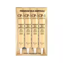 ESTHETIC HOUSE CP-1 SET Hair Serum SILK PROTEINS CP–1 Premium Silk Ampoule – priemonė pažeistiems plaukams - 4x20ml
