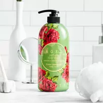 JIGOTT Rose Perfume Body Wash – rožių aromato kūno prausiklis - 750ml