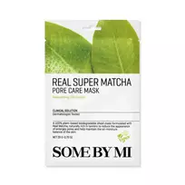 SOME BY MI Real Care Mask (Super Matcha Pore) – poras sutraukianti veido kaukė - 20g