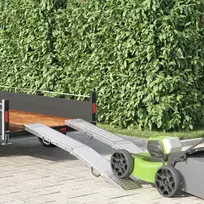 Sulankstoma rampas 200 kg kiekvienai rampai 2 pcs Sidabro