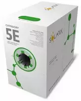 Instaliacinis kabelis Solarix CAT5E UTP PVC Eca 500m/dėž. SXKD-5E-UTP-PVC Solarix