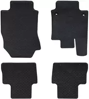 Automobilių kilimėlis 4 pcs Juoda Guma